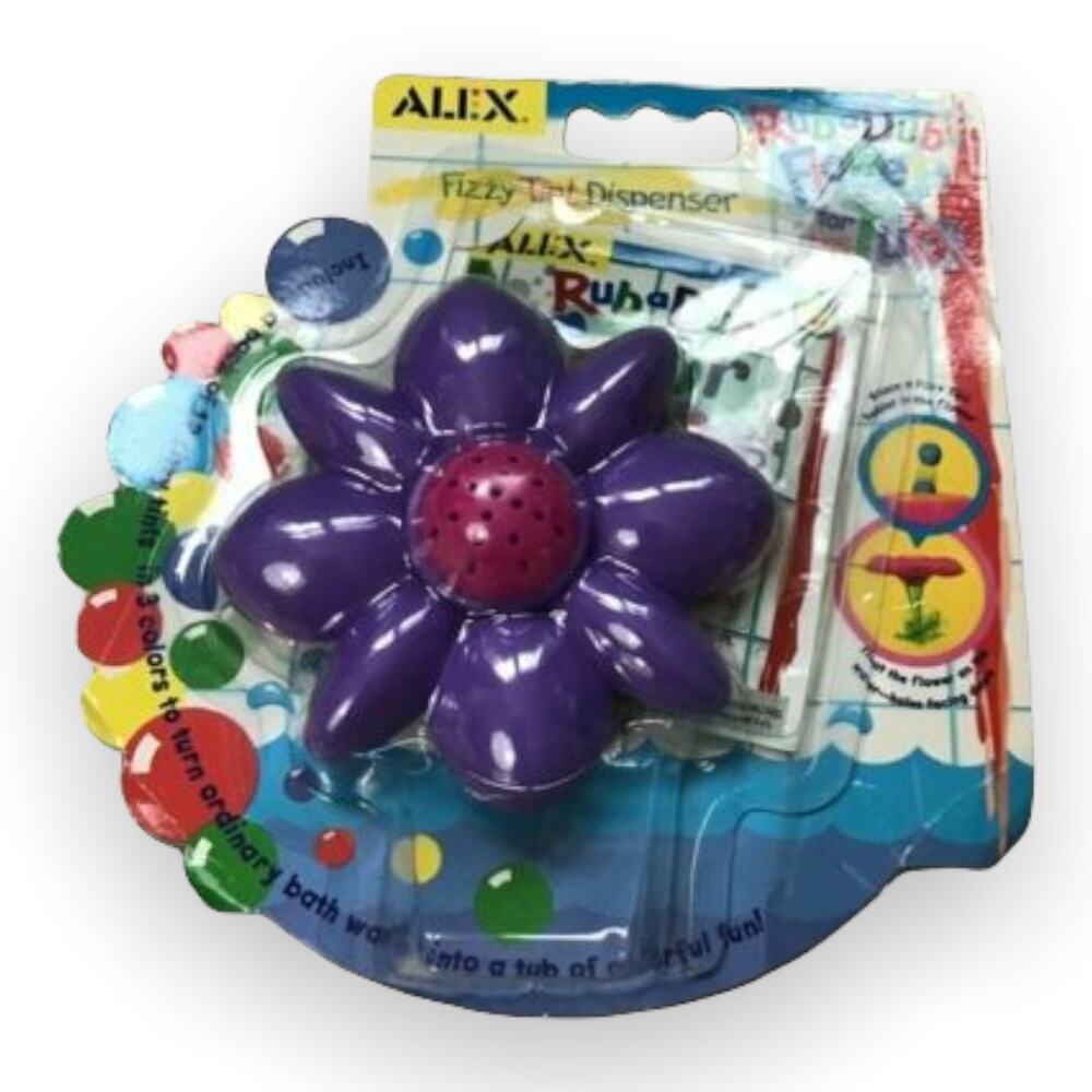 Alex Rub a Dub‎ Flower Tub Tints New but package was opened and taped back.
